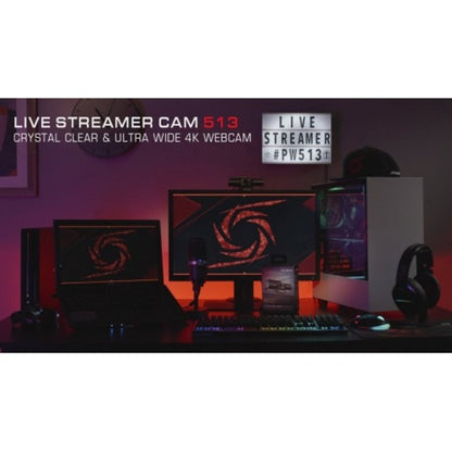 AVerMedia Live Streamer PW513 Webcam - 8 Megapixel - 60 fps - USB 3.0