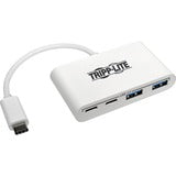 Tripp Lite 4-Port USB 3.1 Gen 1 Portable Hub USB-C to x2 USB-A and x2 USB-C