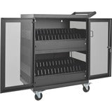 Tripp Lite 32-Port AC Charging Cart Storage Station Chromebook Laptop Tablet