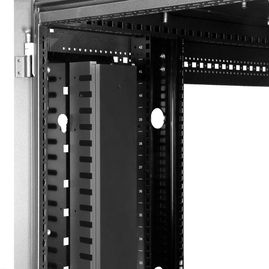 6.5ft Cable Management Raceway w/ Slots - Cable Routing Solutions