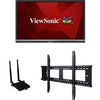 Viewsonic IFP5550-E1 - 55" ViewBoard 4K Ultra HD Interactive Flat Panel Bundle