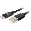 Comprehensive Pro AV/IT Lightning Male to USB A Male Cable Black 10ft