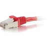 C2G 5ft Cat6 Ethernet Cable - Snagless Shielded (STP) - Red