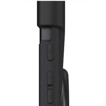 This case comes complete with a rotating kickstand and hand/shoulder neoprene strap.