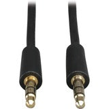 Tripp Lite 15ft Mini Stereo Audio Dubbing Cable 3.5mm Connectors M/M 15'