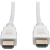 Tripp Lite 6ft High Speed HDMI Cable Digital Video with Audio 4K x 2K M/M White 6'