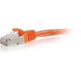 C2G-5ft Cat6 Snagless Shielded (STP) Network Patch Cable - Orange