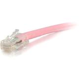 C2G-10ft Cat6 Non-Booted Unshielded (UTP) Network Patch Cable - Pink
