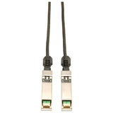 Tripp Lite 1.5M SFP+ 10Gbase-CU Twinax Passive Copper Cable SFP-H10GB-CU1-5M Compatible Black 5ft 5'