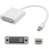 5PK Mini-DisplayPort 1.1 Male to DVI-I (29 pin) Female White Adapters For Resolution Up to 1920x1200 (WUXGA)