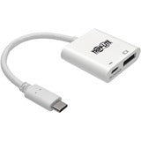 Tripp Lite USB C to DisplayPort Adapter Cable w Equalizer 8K 60W Charging