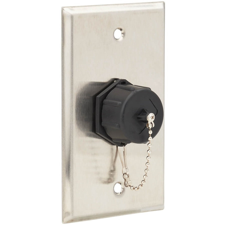 Tripp Lite Rigid Industrial IP68 Duplex Multimode Fiber Coupler LC/LC