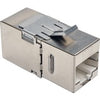Tripp Lite Cat6a Straight Through Modular Shielded In Line Coupler RJ45 F/F