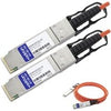 AddOn Mellanox MFS4R12CB-015 Compatible TAA Compliant 40GBase-AOC QSFP+ to QSFP+ Direct Attach Cable (850nm, MMF, 15m)