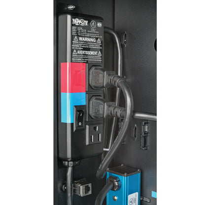 Tripp Lite 42-Port AC Charging Cart Storage Station Chromebook Laptop Tablet Black