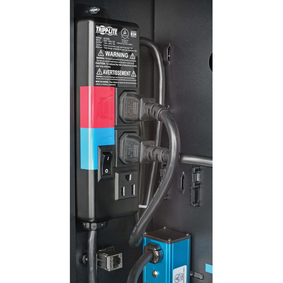 Tripp Lite 48-Port AC Charging Cart Storage Station Chromebook Laptop Tablet Black
