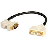 Tripp Lite DVI Dual Link Digital Extension Adapter Cable with 45 degree Left Plug