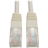 Tripp Lite 6ft Cat5e / Cat5 350MHz Molded Patch Cable RJ45 M/M White 6'
