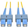 Tripp Lite 3M Duplex Singlemode 9/125 Fiber Optic Patch Cable SC/SC 10' 10ft 3 Meter