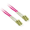 C2G-5m LC-LC 9/125 OS1 Duplex Singlemode PVC Fiber Optic Cable - Red