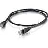 C2G-10ft Cat5e Snagless Unshielded (UTP) Network Patch Cable (TAA Compliant) - Black