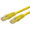 StarTech.com 10ft CAT6 Ethernet Cable - Yellow Molded Gigabit - 100W PoE UTP 650MHz - Category 6 Patch Cord UL Certified Wiring/TIA