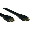 Tripp Lite High Speed HDMI Flat Cable Ultra HD 4K x 2K Digital Video with Audio (M/M) Black 6ft