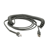 Zebra Coiled Cable