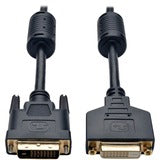 Tripp Lite 6ft DVI Dual Link Extension Cable Digital TMDS Shielded DVI-D M/F 6'