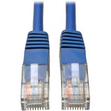 Tripp Lite 4ft Cat5e / Cat5 350MHz Molded Patch Cable RJ45 M/M Blue 4'
