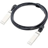 AddOn MSA and TAA Compliant 40GBase-AOC QSFP+ to QSFP+ Direct Attach Cable (850nm, MMF, 30m)
