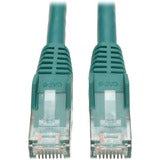 Tripp Lite 12ft Cat6 Gigabit Snagless Molded Patch Cable RJ45 M/M Green 12'