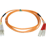 Tripp Lite 5M Duplex Multimode 50/125 Fiber Optic Patch Cable LC/SC 16' 16ft 5 Meter