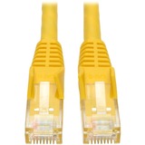 Tripp Lite 50ft Cat6 Gigabit Snagless Molded Patch Cable RJ45 M/M Yellow 50'