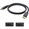 6ft Lenovo 0A36537 Compatible DisplayPort 1.2 Male to DisplayPort 1.2 Male Black Cable For Resolution Up to 2560x1600 (WQXGA)
