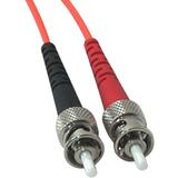 C2G 3m LC-ST 62.5/125 Duplex Multimode OM1 Fiber Cable - Orange - 10ft
