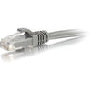 C2G-125ft Cat6 Snagless Unshielded (UTP) Network Patch Cable - Gray