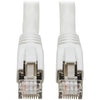 Tripp Lite Cat8 Patch Cable 25G/40G Certified Snagless M/M PoE White 6ft