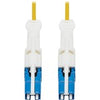 Tripp Lite Duplex Singemode 400Gb Fiber Optic Cable 9/125 OS2 LSZH Yellow 3M