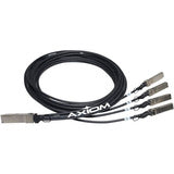 Axiom QSFP+ to 4 SFP+ Passive Twinax Cable 3m