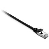 V7 Black Cat7 Shielded & Foiled (SFTP) Cable RJ45 Male to RJ45 Male 2m 6.6ft