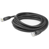 AddOn 3ft RJ-45 (Male) to RJ-45 (Male) Straight Black Cat6 UTP PVC Copper Patch Cable