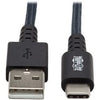 Tripp Lite Heavy Duty USB-A to USB C Charging Sync Cable for Android M/M 3ft