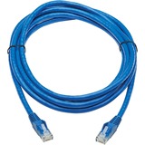 Tripp Lite Cat6 Snagless UTP Network Patch Cable (RJ45 M/M), Blue, 10 ft.