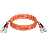 Tripp Lite 15M Duplex Multimode 62.5/125 Fiber Optic Patch Cable SC/SC 50' 50ft 15 Meter