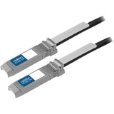 AddOn HP JD096B to Dell 330-3965 Compatible TAA Compliant 10GBase-CU SFP+ to SFP+ Direct Attach Cable (Passive Twinax, 1m)