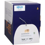 Tripp Lite Cat6 Bulk Ethernet Cable 100W High-Power PoE & PoE++ 23 AWG Gray 1000ft