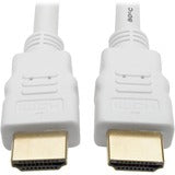 Tripp Lite High Speed HDMI Cable Ultra HD Digital Video M/M White 1080p 25ft 25'