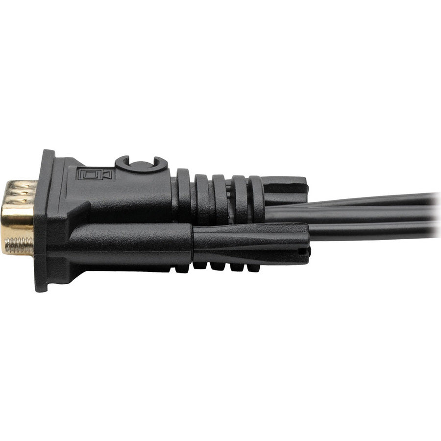 Tripp Lite VGA to HDMI Adapter Converter Cable w Audio & USB Power 1080p 6' 6in
