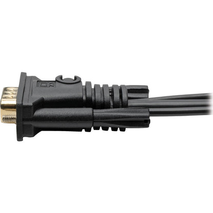 Tripp Lite VGA to HDMI Adapter Converter Cable w Audio & USB Power 1080p 6' 6in